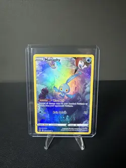 Pokemon Tcg Manaphy GG06/GG70 Crown Zenith: Galarian Gallery Holo NM - Image 1