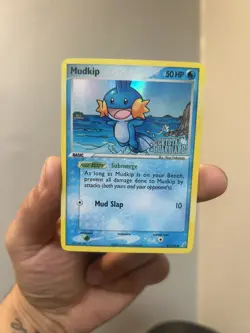 Mudkip 57/100 Reverse Holo Stamped ex Crystal Guardians Pokemon Card NM - Image 1