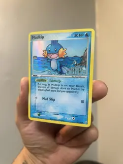 Mudkip 57/100 Reverse Holo Stamped ex Crystal Guardians Pokemon Card NM - Image 2