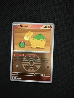 Numel (Quick Ball) 027/217 Holo Common Ascended Heroes Pokemon Reverse Holo NM - Image 1