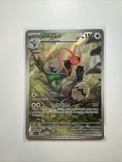 UNFEZANT - 150/086 150/086 HOLO ILLUSTRATION RARE SV: BLACK BOLT POKEMON NM/M - Image 1