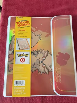 New Target x Pokemon Trapper Keeper 2" Binder Portfolios Holographic Arcanine - Image 2