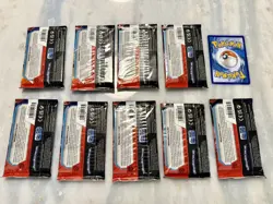 Pokemon TCG Destined Rivals Booster Packs Lot Of 9 plus Surfer Regional Stamped - Image 4