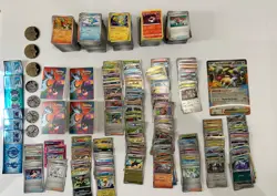 Pokemon Card Lot Foil Mini Albums Extras - Image 1