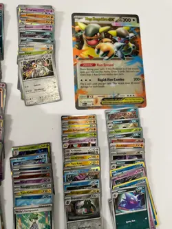 Pokemon Card Lot Foil Mini Albums Extras - Image 5