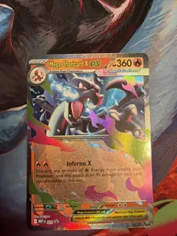 Mega Charizard X ex MEP 029 Black Star Promo Pokemon TCG - Image 1