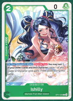 Ishilly - A Fist of Divine Speed OP11-025 - One Piece CCG Card - Image 1