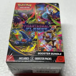 Pokemon TCG: Mega Evolution Phantasmal Flames Booster Bundle ME02! - Image 1