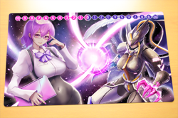 No.4032# Digimon Card Game Custom Playmat Mirei Mastemon DTCG Play Mat - Image 1