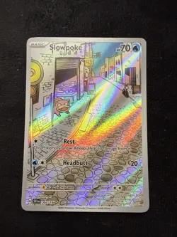 Pokemon Slowpoke 204/198 SV01 Scarlet & Violet Illustration Rare Full Art Holo … - Image 1