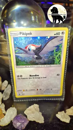 Pikipek SM07 Holographic Black Star Promo Pokemon TCG HP - Image 1