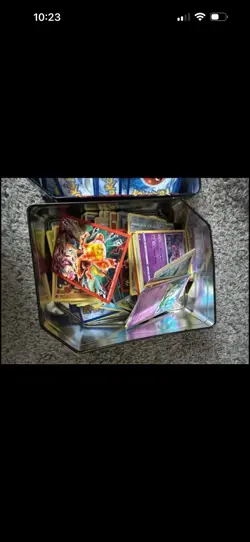 Pokemon TCG Mixed Card Lot in Collector Tins English Standard Size - Image 4