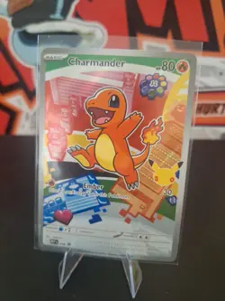 Charmander 038 Full Art Promo First Partner Collection 30th Anniversary Pokemon - Image 1