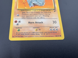 (1) Pokemon Trading Card from Base Set 2 - Rhyhorn - #90/130 - Actual Card Shown - Image 3