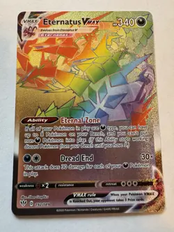 Pokemon TCG Eternatus VMAX 192/189 SWSH03: Darkness Ablaze Secret Rare - Image 1