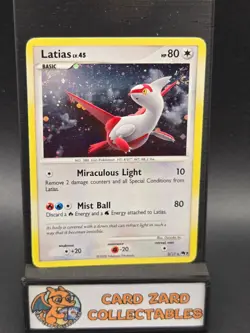 🌀 2008 POKEMON POP SERIES 7 #3 LATIAS-HOLO 🌀DOUBLE SWIRL🌀 - Image 2