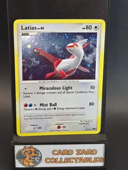 🌀 2008 POKEMON POP SERIES 7 #3 LATIAS-HOLO 🌀DOUBLE SWIRL🌀 - Image 3