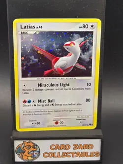 🌀 2008 POKEMON POP SERIES 7 #3 LATIAS-HOLO 🌀DOUBLE SWIRL🌀 - Image 4