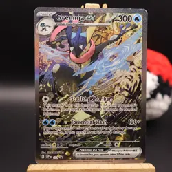 Greninja ex - SVP132 - Black Star Promo SVP 132 Pokemon Card TCG - LP - Image 2