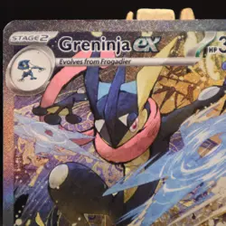 Greninja ex - SVP132 - Black Star Promo SVP 132 Pokemon Card TCG - LP - Image 3