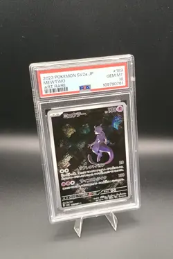 Pokemon, Scarlet & Violet 151, Mewtwo 183/165, Japanese, PSA 10 - Image 1