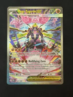 Mega Zygarde ex 120/088 SIR Perfect Order Special Illustration Rare Pokemon NM/M - Image 1
