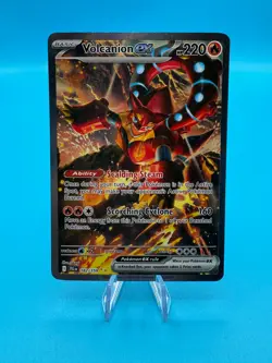 Volcanion EX 182/159 Pokemon Card Journey Together SIR - Near Mint - Image 1