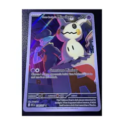 Team Rocket’s Mimikyu 238/217 Pokemon Ascended Heroes Illustration Rare Holo - Image 1