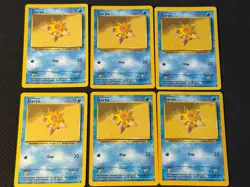 11 x Staryu 65/102 Pokemon Base Set Unlimited (LP-HP) - Image 1