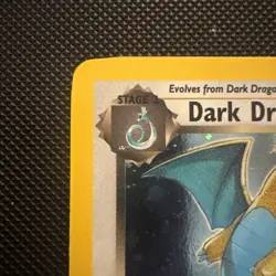 Pokemon Dark Dragonite TCG Team Rocket Unlimited Holo Card 5/82 - Image 5