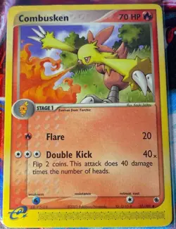 2003 Pokemon EX Ruby & Sapphire Combusken #27/109 - Image 1