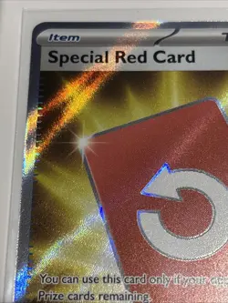 Full Art Special Red Card English Pokemon 113/086 - Image 4
