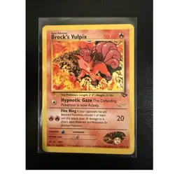 Wizards of the Coast Brock's Vulpix 37/132 Gym Challenge Uncommon 50HP - Image 1