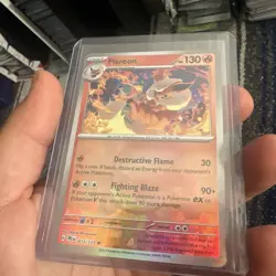 013/131 Flareon : (Master Ball Holo) Card : Pokemon TCG Prismatic Evolutions - Image 5