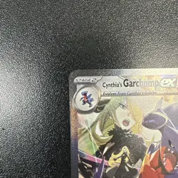 Cynthia's Garchomp EX Holo Card 232/182 Sir Pokemon TCG Destined Rivals NM JY - Image 2
