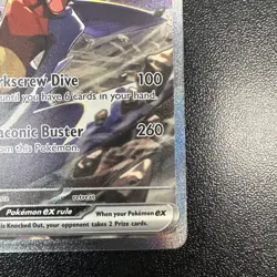 Cynthia's Garchomp EX Holo Card 232/182 Sir Pokemon TCG Destined Rivals NM JY - Image 4