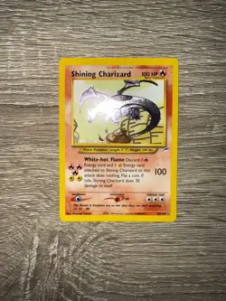 Pokemon TCG Shining Charizard Neo Destiny Holo Card 107/105 - Image 2