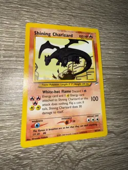 Pokemon TCG Shining Charizard Neo Destiny Holo Card 107/105 - Image 3