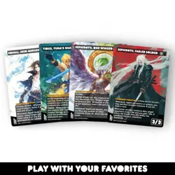 Final Fantasy Fan Art Card Set - 20+ Custom Playtest Collectibles (Commander Fri - Image 2