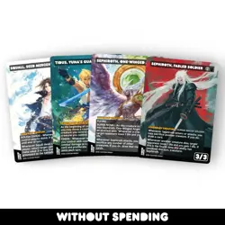 Final Fantasy Fan Art Card Set - 20+ Custom Playtest Collectibles (Commander Fri - Image 4