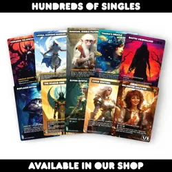 Final Fantasy Fan Art Card Set - 20+ Custom Playtest Collectibles (Commander Fri - Image 5