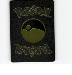 Custom Metallic Black Gyarados Card Gyarados V Card READ DESCRIPTION BELOW - Image 2