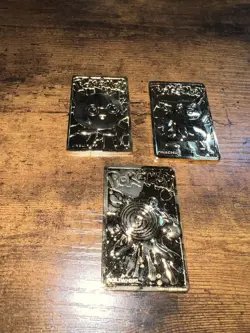 Pokemon 23K Gold Plated Trading Card 1999-Burger King Lot Of 3 - Image 4