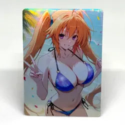 High School DxD Irina Shidou Goddess Anime Waifu ACG Foil Card - Image 1