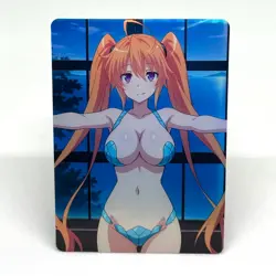 High School DxD Irina Shidou Goddess Anime Waifu ACG Foil Card - Image 1