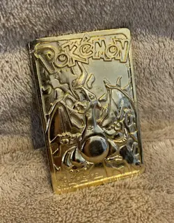 1999 Pokemon Gold Plated Charizard And Mewtwo Card - Image 5