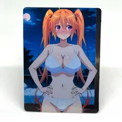 High School DxD Irina Shidou Goddess Anime Waifu ACG Foil Card - Image 1