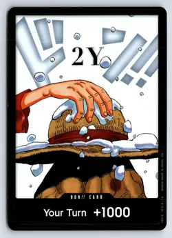 DON!! Card (2Y) FOIL (Double Pack Set Vol. 8) One Piece DON!! Legacy of the Mast - Image 1