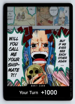 DON!! Card (Alternate Art) FOIL One Piece DON!! Kingdoms of Intrigue NM - Image 1