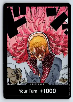 DON!! Card (Alternate Art) FOIL One Piece DON!! Royal Blood NM - Image 1